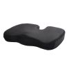 Seat Cushion, Cooling Gel + Memory Foam Seat Cushion, Pressure-Relief Wheelchair Seat Pad with U-Shaped Cutout & Removable Cover
