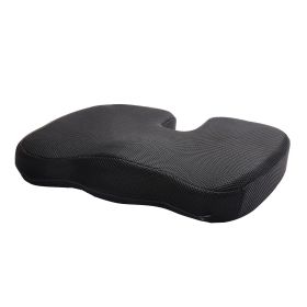 Seat Cushion, Cooling Gel + Memory Foam Seat Cushion, Pressure-Relief Wheelchair Seat Pad with U-Shaped Cutout & Removable Cover