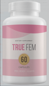 True Fem - Feminine Probiotics Vitamin Capsulas for Women 60 Count