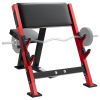 Preacher Curl Bench, Strength Training Benches, Max load 660 LBS Home Gym Fitness Equipment, Seated Arm Isolated Barbell Dumbbell Bicep Station