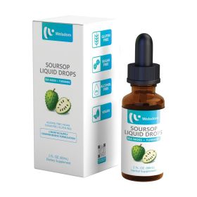 Welsdom Soursop Graviola Leaf Extract Liquid Drops 60mL