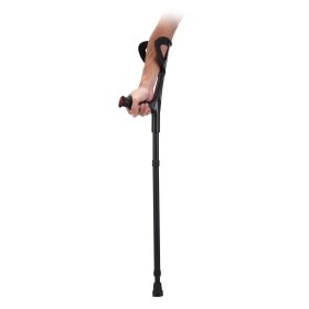 Forearm Crutches for Adults, Folding Walking Forearm Crutches with 10-Level Adjustable Height