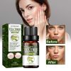 Jaysuing Tea Tree Essential Oil, Acne Pore Shrinkage Hydrating Face Care Essential Oil