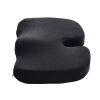 Seat Cushion, Cooling Gel + Memory Foam Seat Cushion, Pressure-Relief Wheelchair Seat Pad with U-Shaped Cutout & Removable Cover