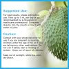 Welsdom Soursop Graviola Leaf Extract Liquid Drops 60mL