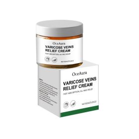 OceAura Leg Care Cream Gentle Relief For Leg Discomfort Topical Treatment Cream For Daily Leg Massage (Option: 100g-126.6g-2.24*2.24*2.24inch)